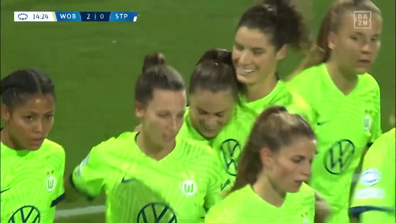 HIGHLIGHTS | VfL Wolfsburg - St. Pölten -- UEFA Women's Champions League 2022-23 (Deutsch)