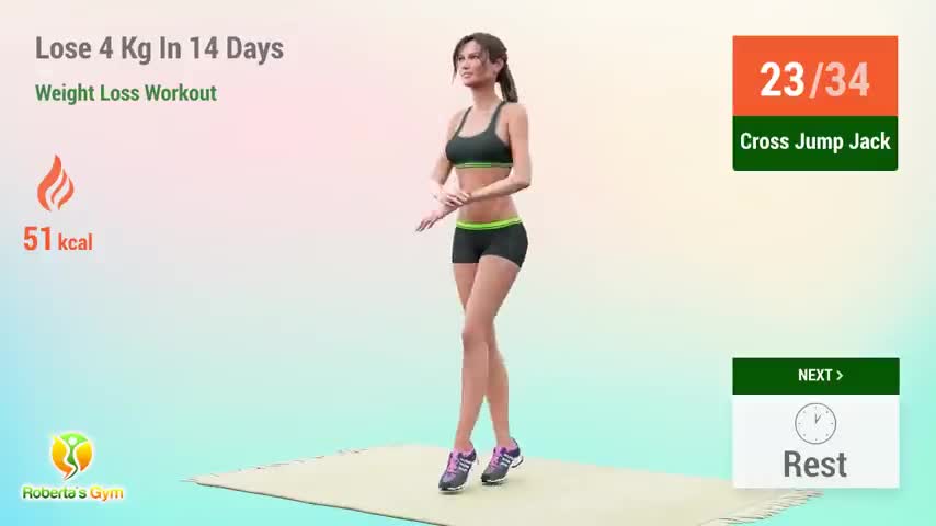 LOSE 4 KG IN 14 DAYS - HOME WEIGHT LOSS CHALLENGE