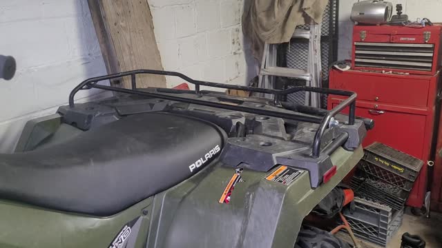 2020 Polaris sportsman cargo rack mod