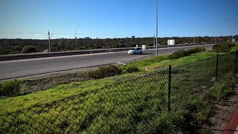 Running for the Train - Perth new C class train