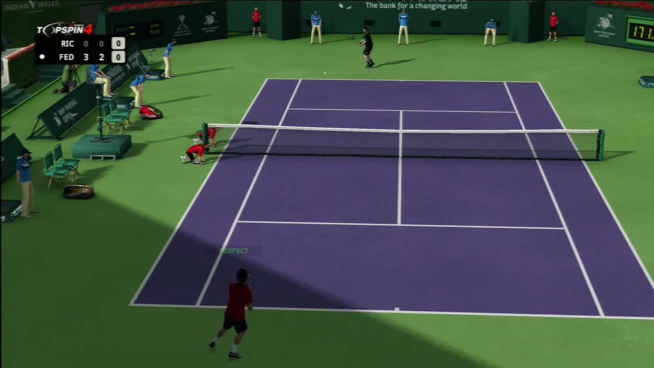 Top Spin 4 Online #9 Federer VS Sampras