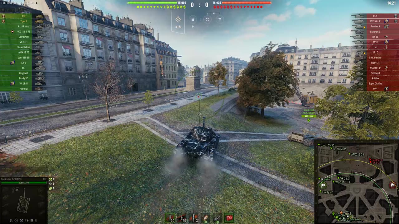 World of Tanks | T32 | Kolobanov and Pool meet in Paris