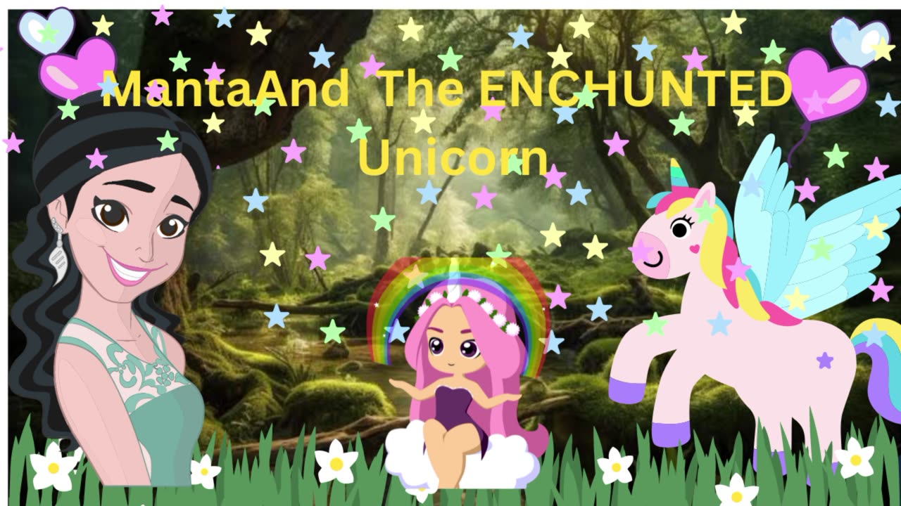 Title: "Manta and the Enchanted Unicorn"