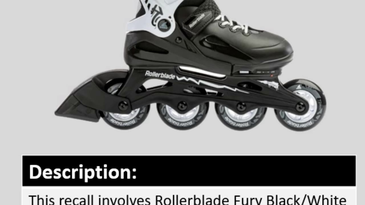 Rollerblade USA Recalls Youth In-Line Skates Due to Fall Hazard