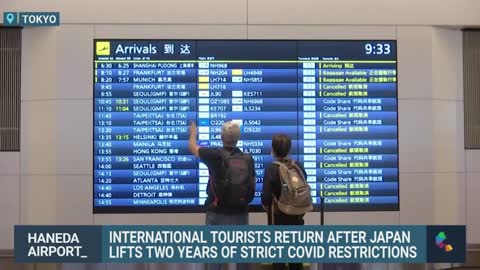 Tourists From Abroad Flock To Japan After Covid Restrictions Lifted