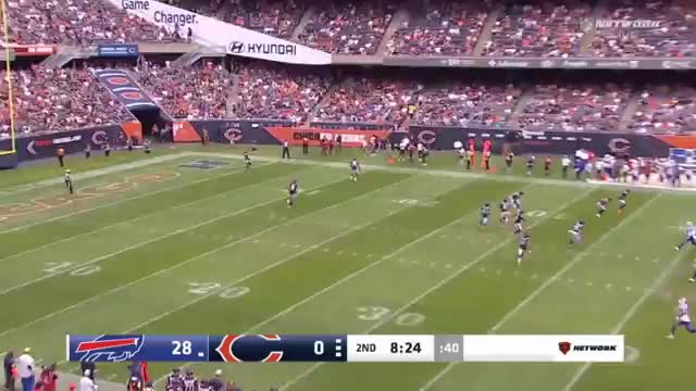 BEARS FANS BOO ANDY DALTON THEN THIS HAPPENS