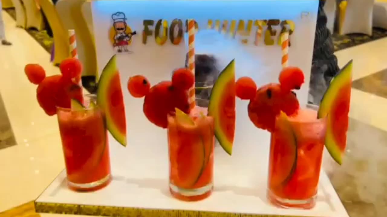 Micky mouse meloni drink