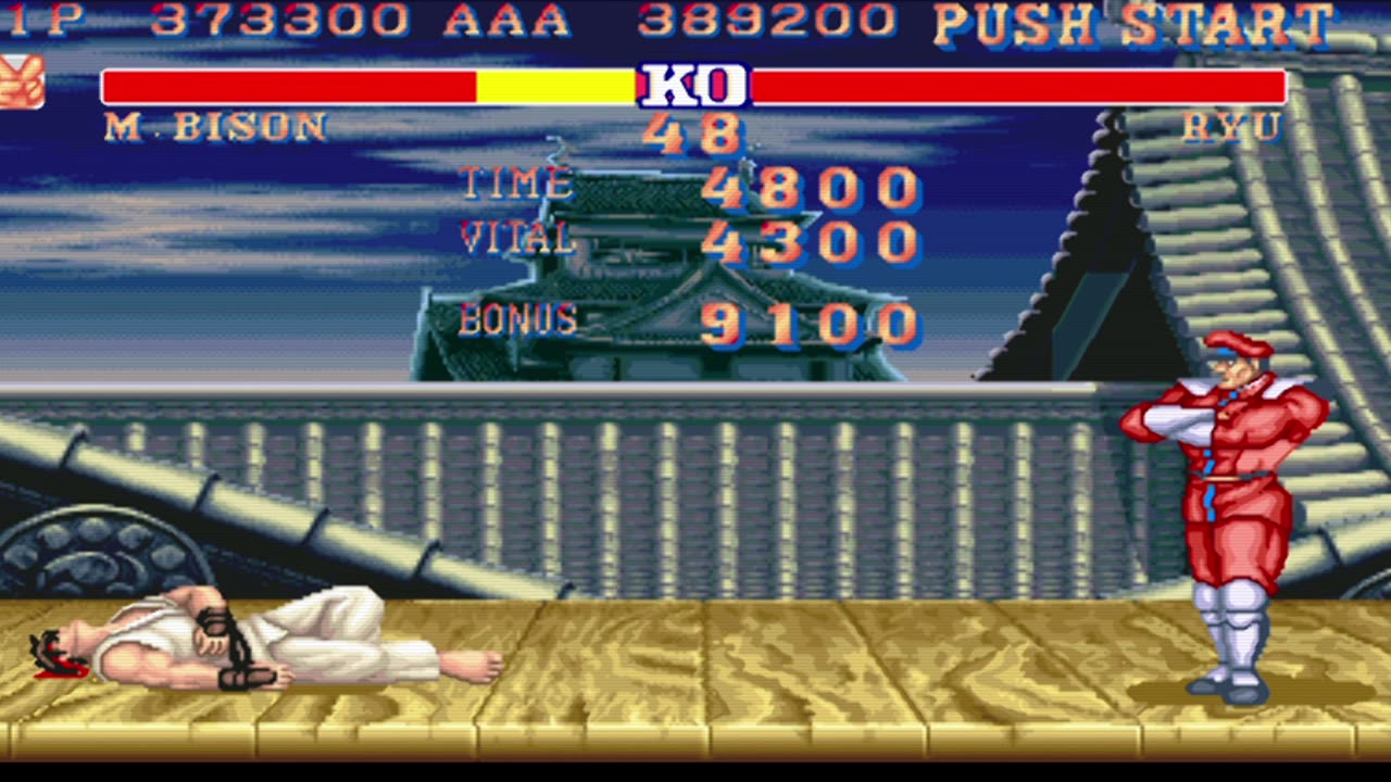M. Bison vs Ryu