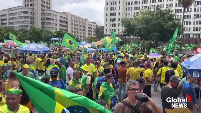 Supporters of Brazil’s Bolsonaro call on military after election loss, Lula backers celebrate win