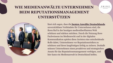 Wie Medienanwälte Unternehmen beim Reputationsmanagement unterstützen