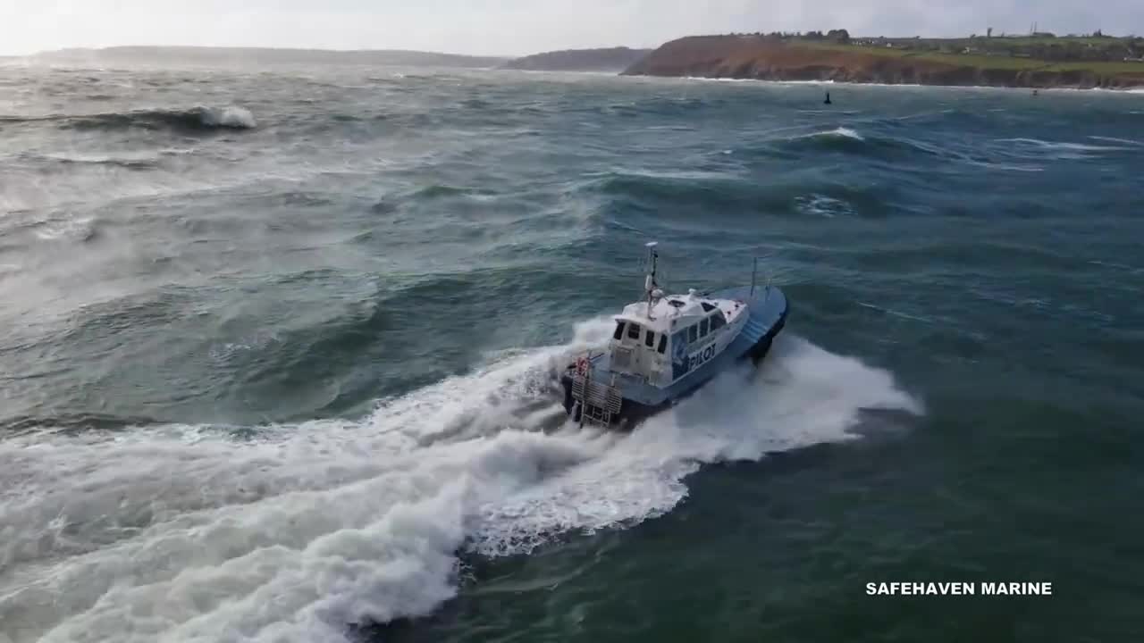 'Balblair' Cromarty Firth's 2nd Safehaven Marine Interceptor 48 pilot boat on sea trials.