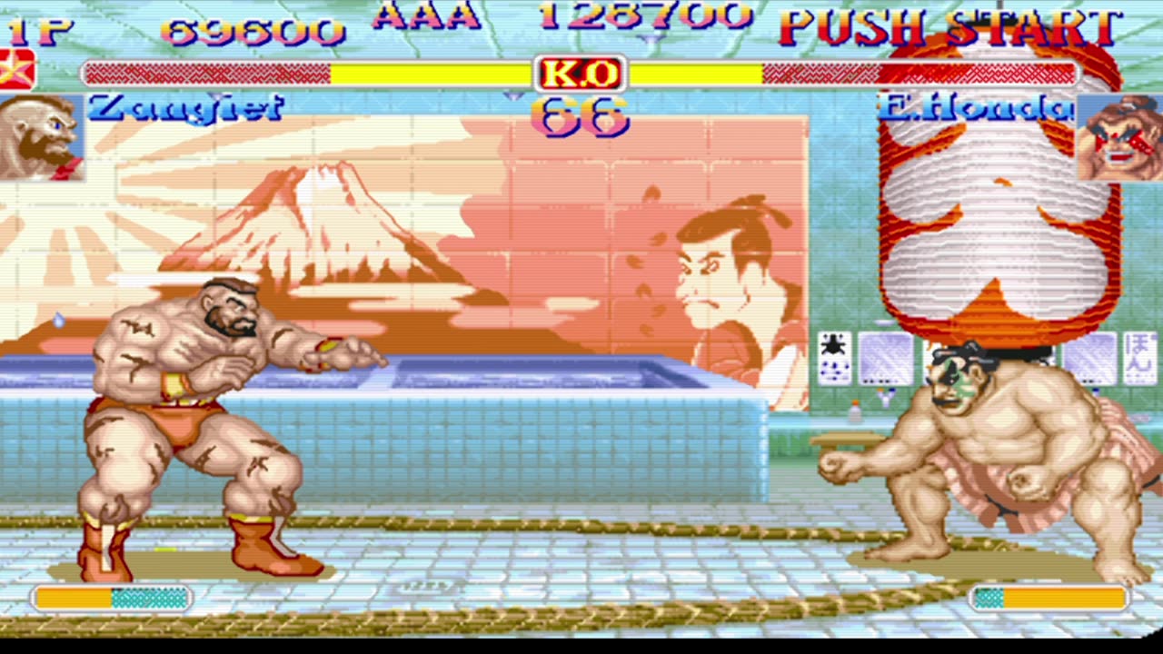 Zangief vs E. Honda