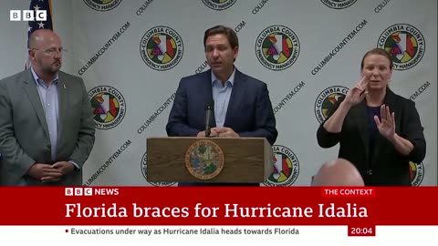 Hurricane Idalia: Florida hunkers down for 'unprecedented' storm - BBC News