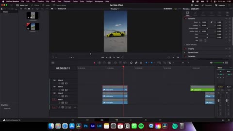 HOW TO Insane Slide Effect for Trending Videos | Davinci Resolve 18 Tutorial