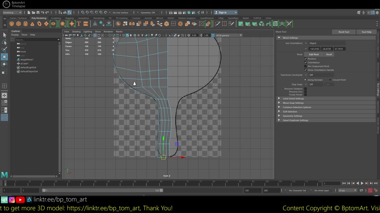 Auction Paddle v1 001 3D Modeling Timelapse