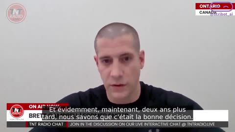 Brett Campbell mit à la porte, il explique. (Sous-Titre Frainçais)