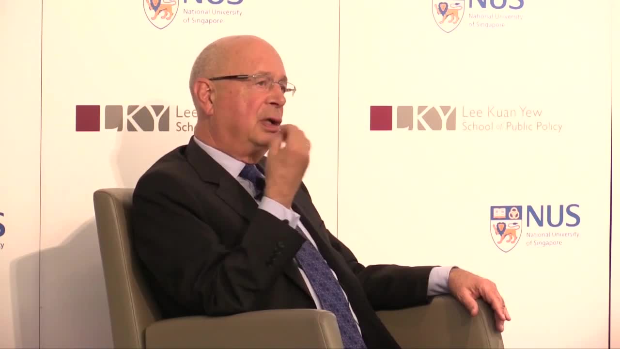 Klaus Schwab | "(The Great Reset) Is Very Disturbing Progress for Many People and They Just Feel Overwhelmed. And This Creates a Tendency for Nationalism...And That Is One of the Reasons for the Success of TRUMP in the United States."