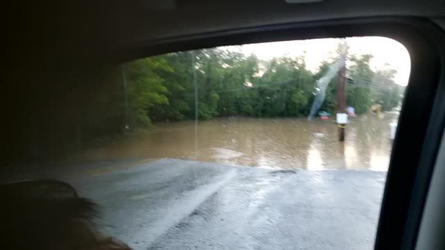 storm did some flooding