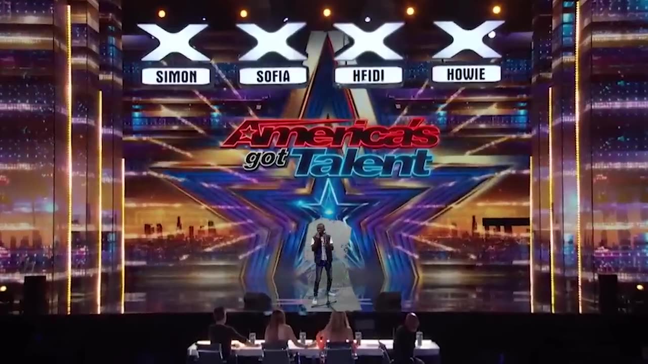 A kenyan boy turns agt into church 🤐