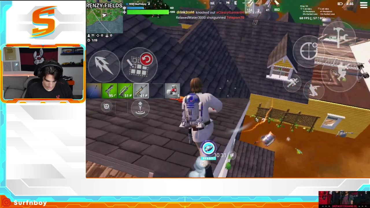 Fortnite Mobile Solo Squad Gameplay in Chapter 4(1080P_60FPS)