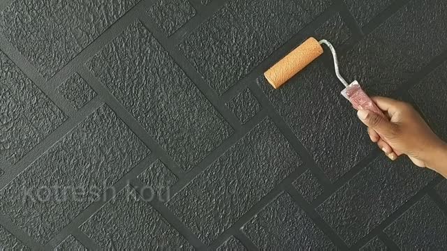 Brick wall painting techniques | Asian paints interior brick wall