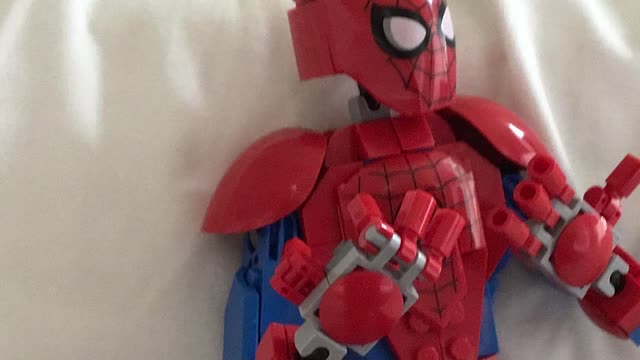 Spider man talking