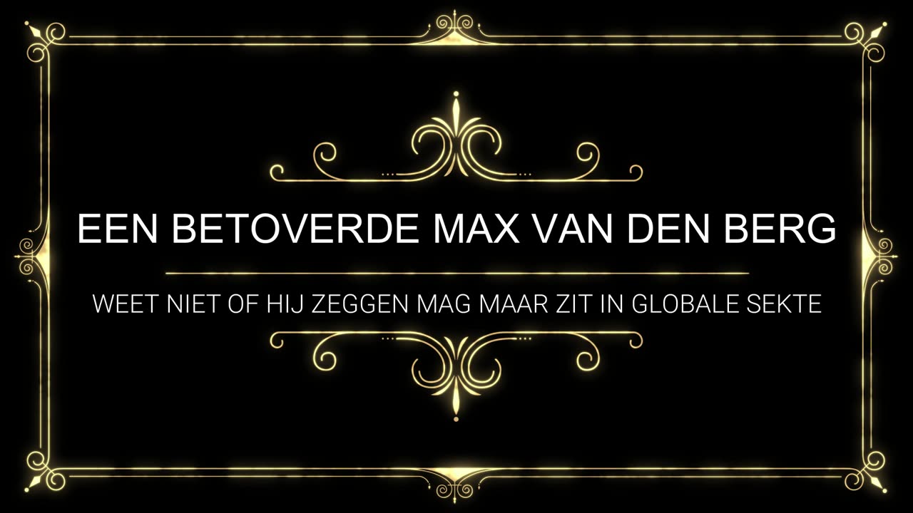 Een betoverde Max van den Berg weet niet of hij het zeggen mag maar zit in een globale sekte 2