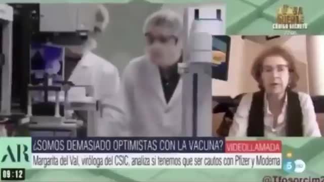 Margarita del Val y las (timo)vacunas. 'Esto no es un producto que necesitemos para nada'