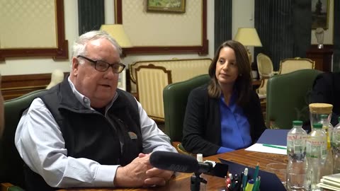 American businessman and philanthropist Howard Buffett met Zelensky