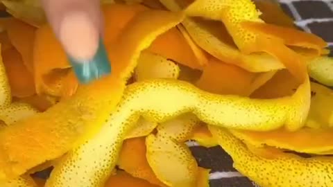 Vitamin C from Orange Peels. Make sure the Peels are not sprayed.