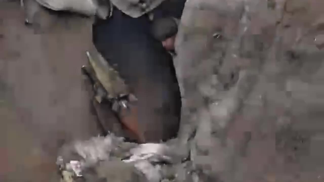 Ukrainians Holding Trenches 1