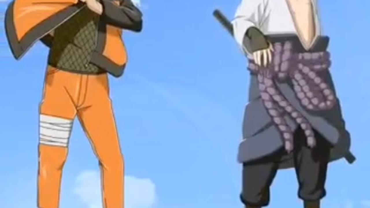 Naruto Vs Sasuke Power levels