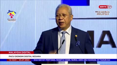 5 JULAI 2022 BERITA TGH HARI - MALAYSIA DIGITAL; PACU EKONOMI DIGITAL NEGARA