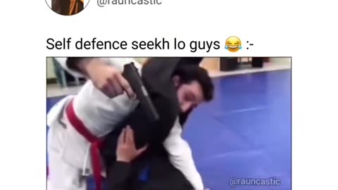 Learn how to self defend 😂