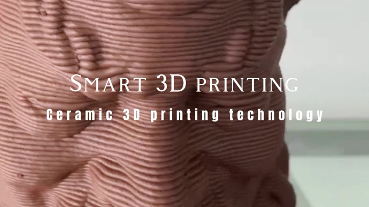 3D clay printing that you haven't seen before #3dprinter