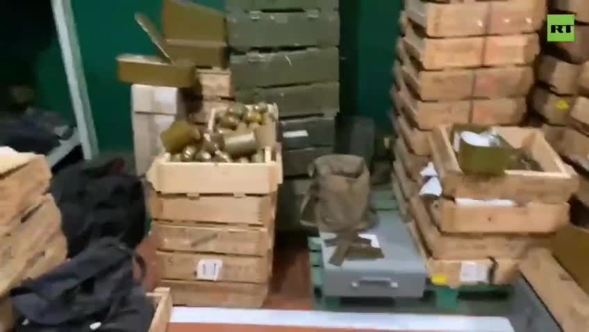 Weapons and ammunition of the Armed Forces of Ukraine captured on the territory of the Zaporozhye