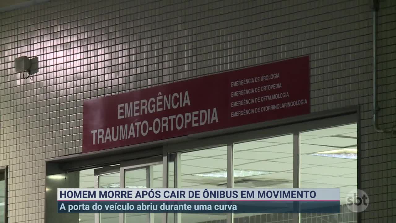 RJ: homem morre após porta de ônibus em movimento abrir | Primeiro Impacto