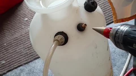 DIY compressor air spray NOT Battery P2