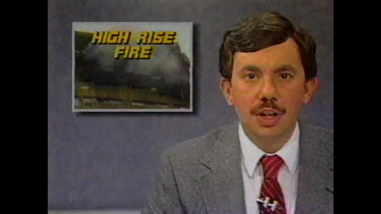 March 22, 1987 - Sherrill Barber WLOS Newsbreak and Beginning of Newscast