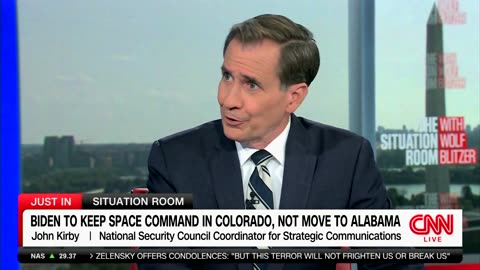 Biden Spox John Kirby Insists Space Command Decision Based On "Readiness," Definitely Not Politics’