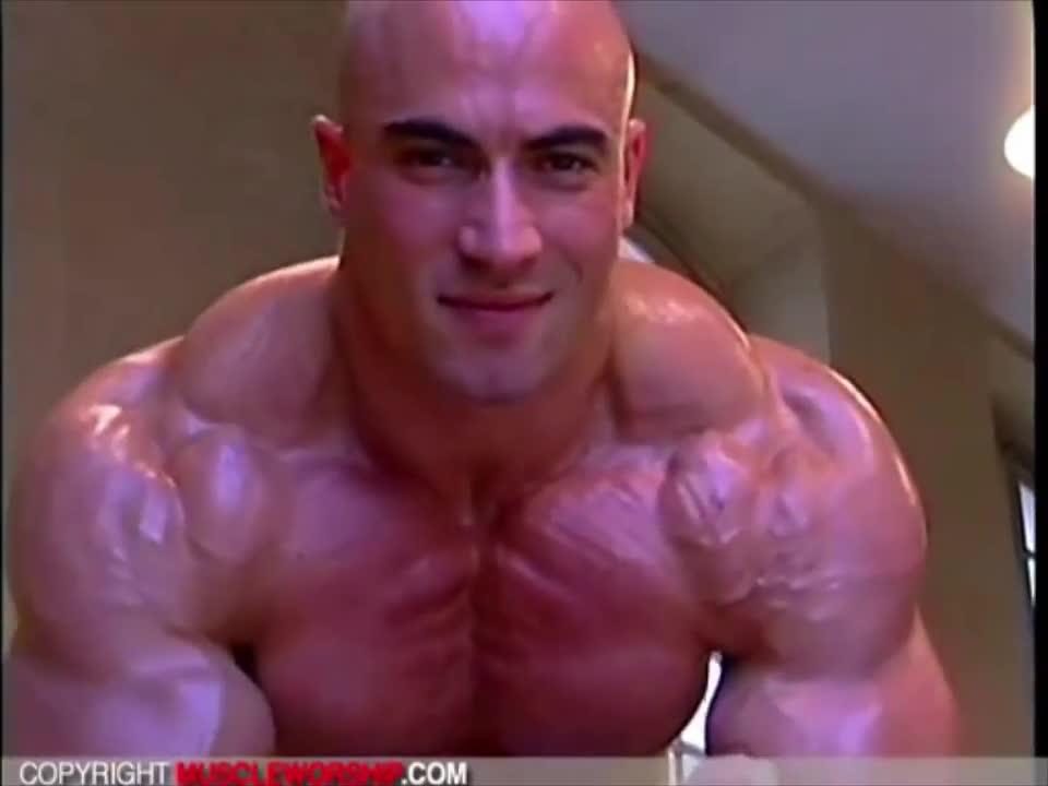 Bodybuilder Posing