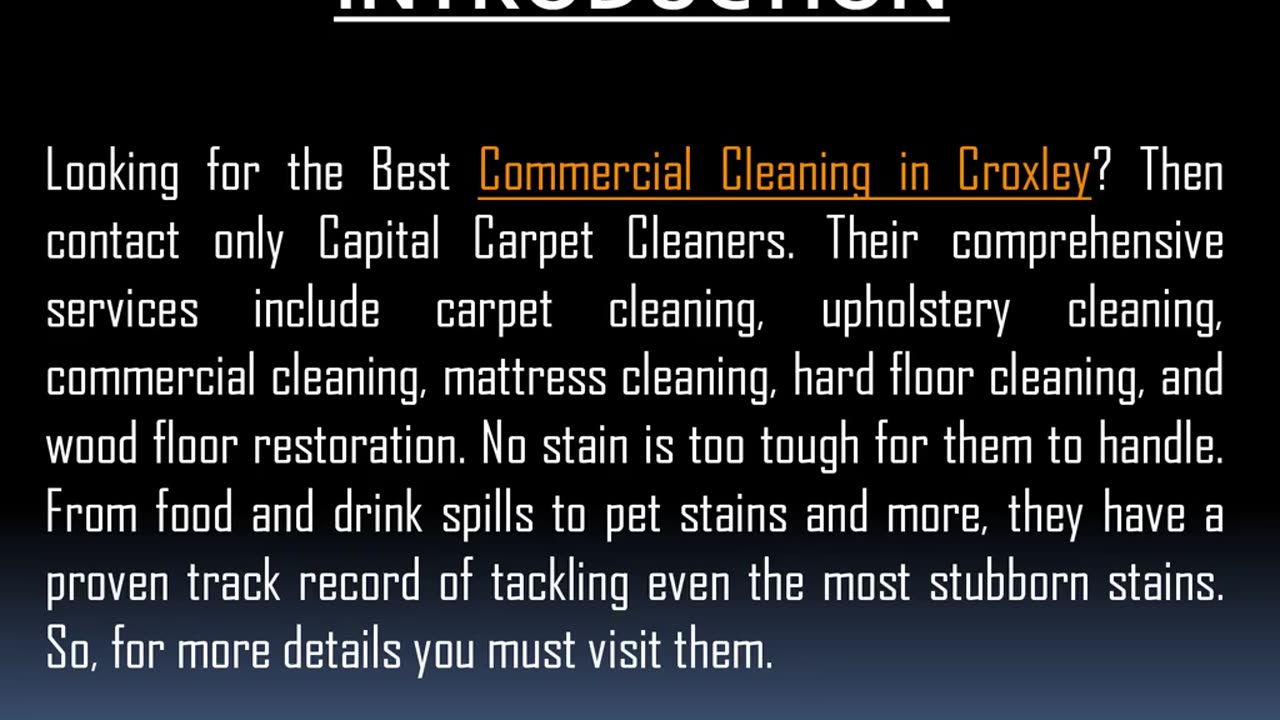 One of the Best Commercial Cleaning in Croxley