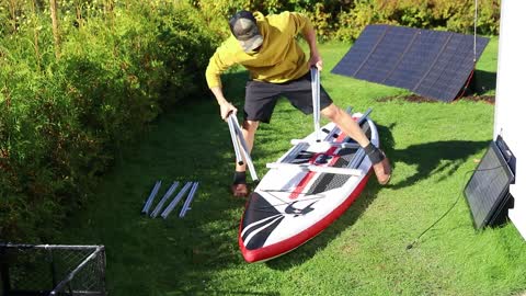 Trying To Build An Infinite Going Kayak With Solar Panels