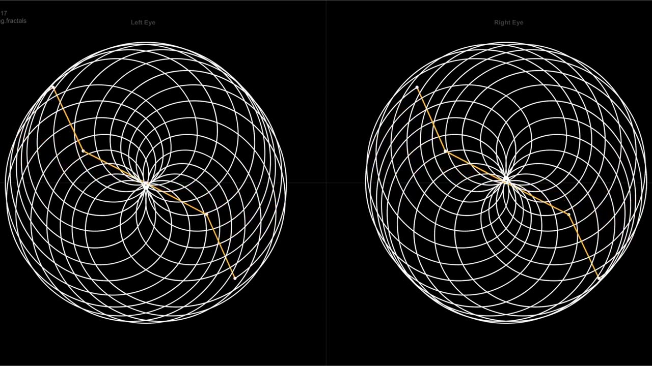 4K _ Watch this Spirograph in 3D with naked Eyes without any glasses _ Cross Eye 3D