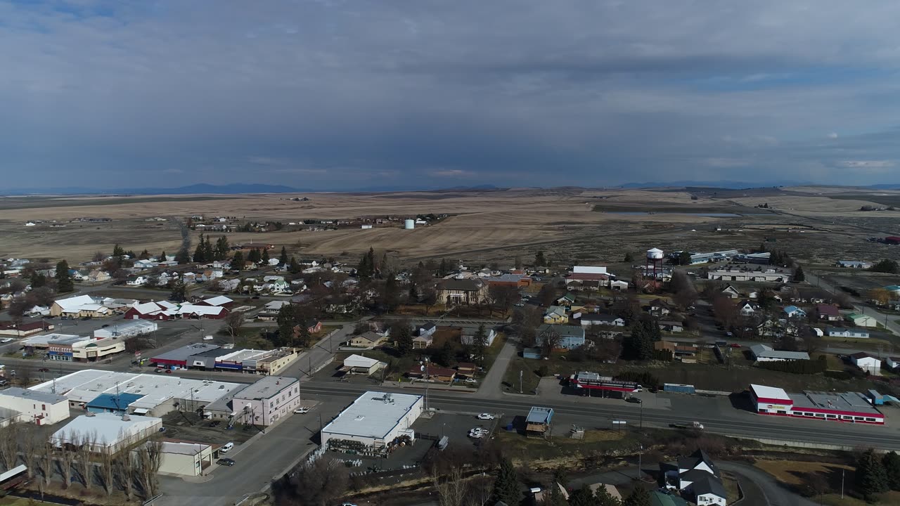 Davenport - Drone near Football Field - 31 March 2019