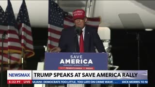 Trump Tells Crowd To "Get Ready" With HUGE 2024 Hint