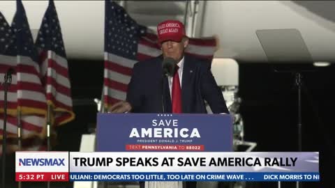 Trump Tells Crowd To "Get Ready" With HUGE 2024 Hint