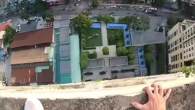 ROOFTOP PARKOUR TRAINING P.23 #tobypk (Epic POV Parkour)