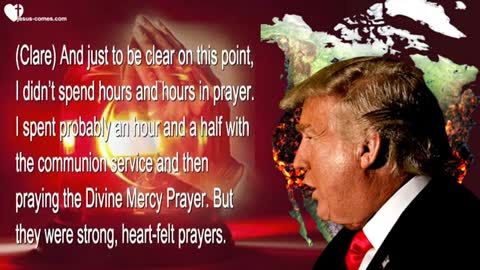 I am calling All into Prayer for America & President Trump ❤️ Love Letter from Jesus