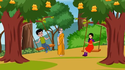 Garmi Ki Chuttiyan | Nana Nani Ka Ghar | Animated Cartoon Video